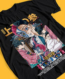 T-shirt For Anime Kimetsu no Yaiba Akaza Demonio Poderoso