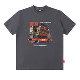 Men T-Shirt Retro Fun Printing Casual