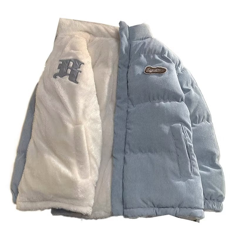 Men Cotton Coat Thick Corduroy Coat