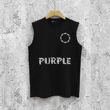 Purple Brand Tank T Shirts Sleeveless T-shirt Vest