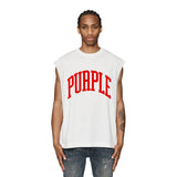 Purple Brand Tank T Shirts Sleeveless T-shirt Vest