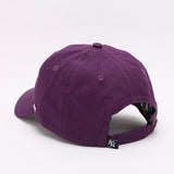 Dodgers and Yankees Baseball Cap 47brand Baseball Cap Female Dark Purple NY Embroidery Vintage Hat