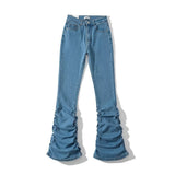 Women Jeans Slim Flare Pants
