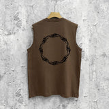 Purple Brand Tank T Shirts Sleeveless T-shirt Vest