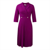 Women Dress plus Size Women's Autumn and Winter Dress