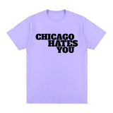 Chicago Hates You Shirt Rapper Chief Keef Chicago Hates You Same Style T-shirt Men F