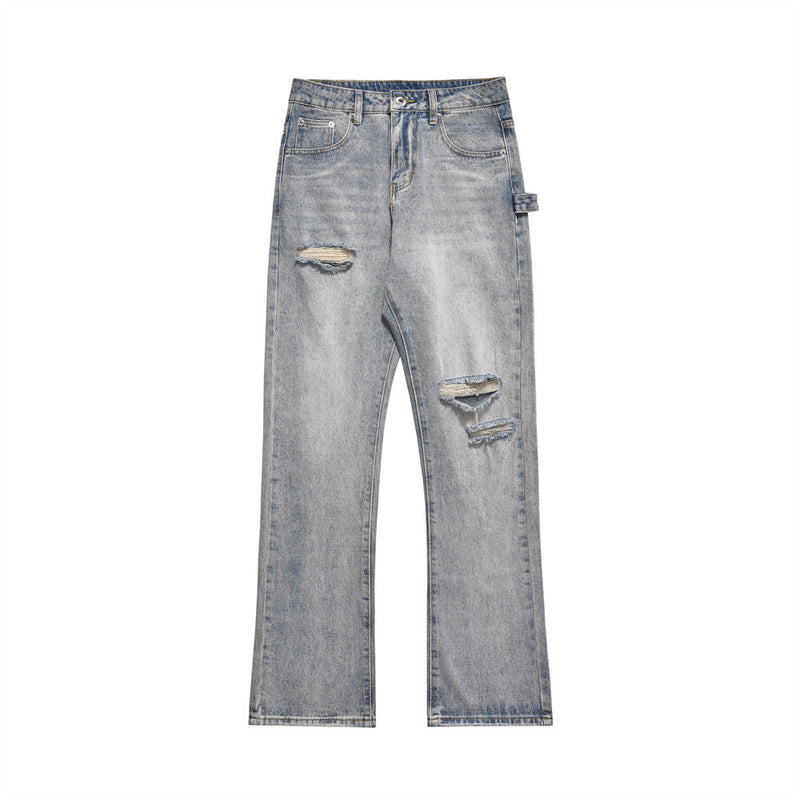 Men Jeans Ripped Casual All-Match Loose