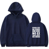 Good Sex No Stress One Boo No Ex Small Circle Big Checks