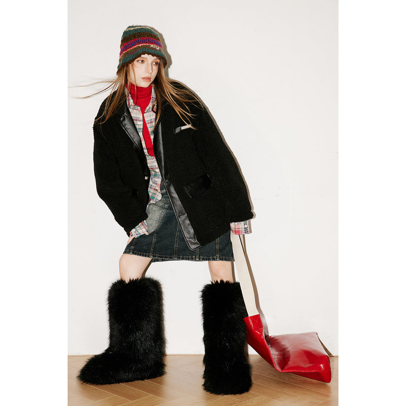 Unisex Coat Warm-Keeping Cotton Clothing Men and Women