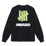 UNDEFEATED T Shirts Pure cotton men's and women's loose long sleeves