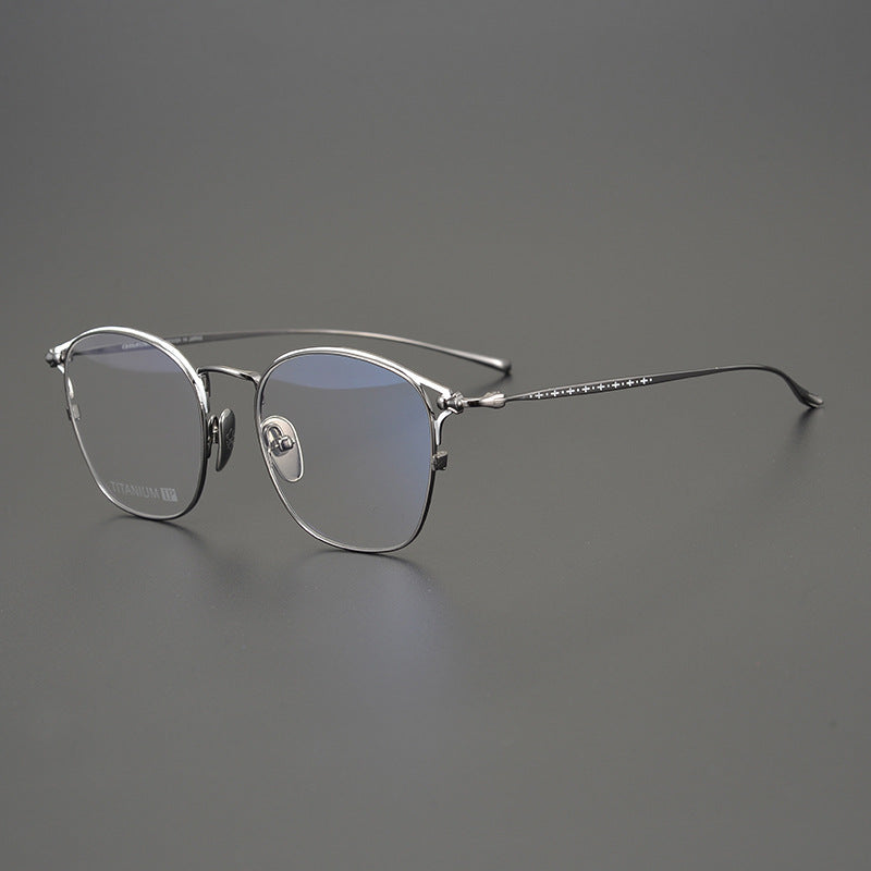 CHH Chrome Hearts Glasses Frame Plain Artifact Pure Titanium Fashion Full Frame Frame