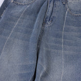 Men Jeans Retro Loose Casual