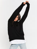 Women Work Business Casual Sweats Loose Turtleneck Sweater