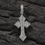Jewelry Zircon Cross Pendant HIPHOP Rap Necklaces Crosses St. Valentine's Spectrum Royalty