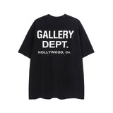 Gallery Dept T Shirts Summer Vintage Los Angeles Gallery Dept Summer Letter Printing Men and Women
