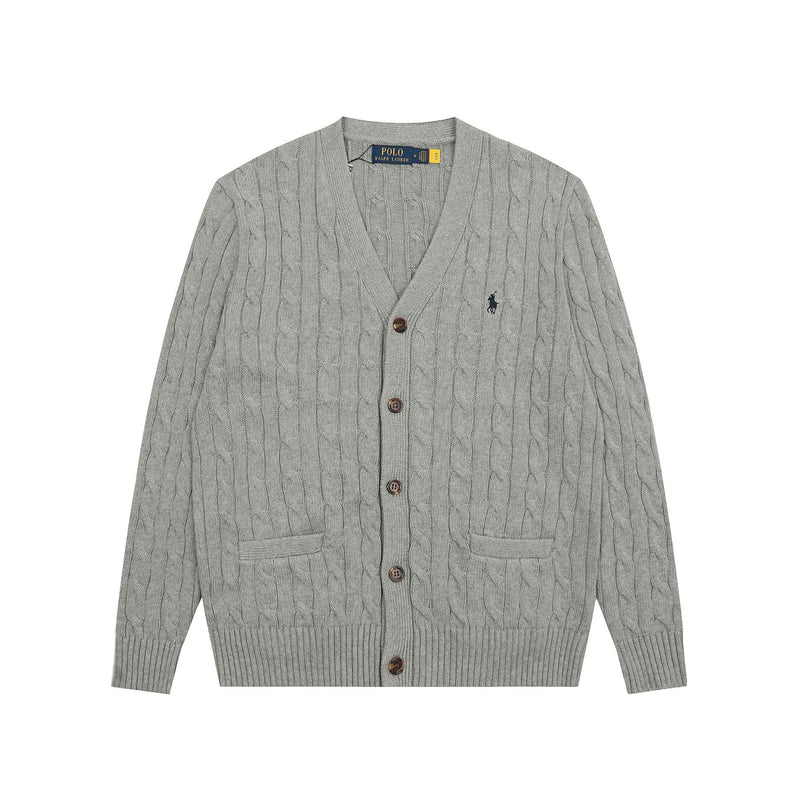 Ralph Lauren Knitted sweaters small cardigan sweater women's V-neck single-breasted long-sleeved knitted sweater