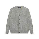 Ralph Lauren Knitted sweaters Ralph Pony standard autumn and winter cardigan sweater women's V-neck long sleeves