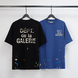 Gallery Dept T Shirts Spring and Summer Short Sleeve Loose Half Sleeve