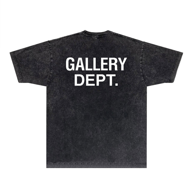 Gallery Dept T Shirts Tee Shirt Washed and Worn Short Sleeve T-shirt Blouse