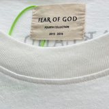 Fog Essentials T Shirts Summer FOG Los Angeles Battle Limited Crew Neck Short Sleeves