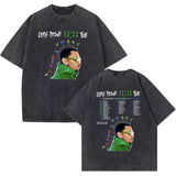Chris Brown Tour Vintage Washed T Shirt Men Women