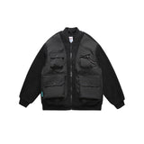 Unisex Coat Retro Baseball Coat Cotton Coat