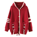 Women Knitted Cardigan Loose Fashionable Jacket