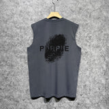 Purple Brand Tank T Shirts Sleeveless T-shirt Vest