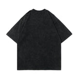 Men T-Shirt Printed Short-Sleeved T-shirt