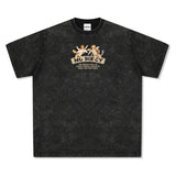 Unisex T Shirt Men's Loose Shoulder Top