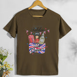 Inspired by Queen's Platinum Jubilee 2022 Elizabeth 70 Years T-shirt Short Sleeve T-shirt plus Size Loose Summer