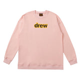 Drew House Sweatshirts Unisex Loose Terry Sweatshirt