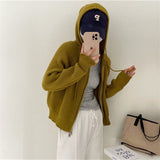 Women Knitted Cardigan Loose Fashion Sweater