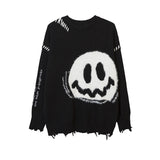 Women Sweater Loose Hole Couple Sweater