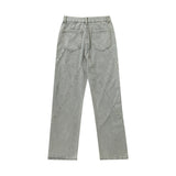 Men Jeans Loose Personality Design Stitching