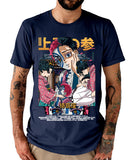 T-shirt For Anime Kimetsu no Yaiba Akaza Demonio Poderoso