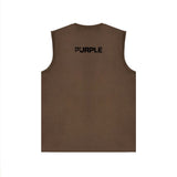 Purple Brand Tank T Shirts Sleeveless T-shirt Vest