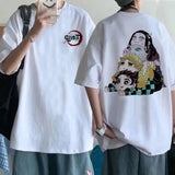 Demon Slayer T Shirt Men Kimetsu No Yaiba Kawaii Anime