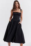 Women Dress Elegant Vacation Style Sling Dress