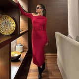 Women Dress Fashion Sexy Temperament Micro Elastic