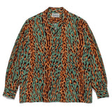 GUILTYPARTIES TIGER Shirts 22AW LEOPARD OPEN Long Sleeve Shirt