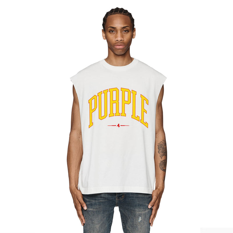 Purple Brand Tank T Shirts Sleeveless T-shirt Vest