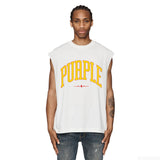 Purple Brand Tank T Shirts Sleeveless T-shirt Vest