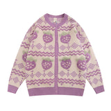 Women Sweater Knitted Coat Cardigan Sweater for Men and Women