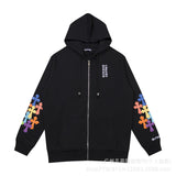 CHH Chrome Heart Hoodie Sanskrit embroidered hooded sweater