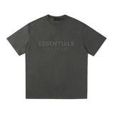 Fog Essentials T Shirts Spring/Summer FOG Season 9 Double Line Casual Crew Neck Short Sleeve