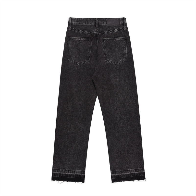 Men Jeans Fashion Loose Distressed Casual