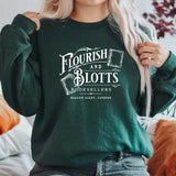 Wizard Book Shop Crewneck Sweatshirt Book Nerd Hoodie