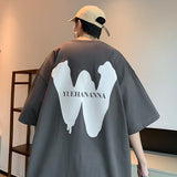 Men T Shirt Heavy Summer Oversize