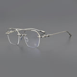 CHH Chrome Hearts Glasses Vintage Polygon Large Face Glasses Frame